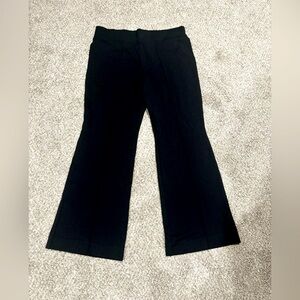 Susan Graver Classic Black Flared Pants